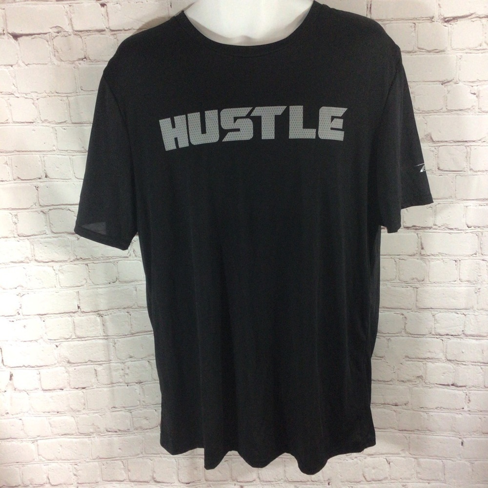 Pro Player Black Dri Fit Short Sleeve Polyester Shirt - Size Large